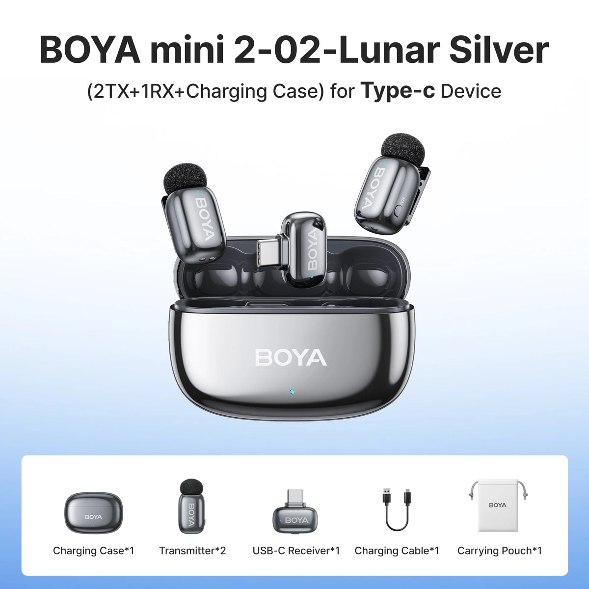 Mini 2 Wireless Lavalier Microphone System