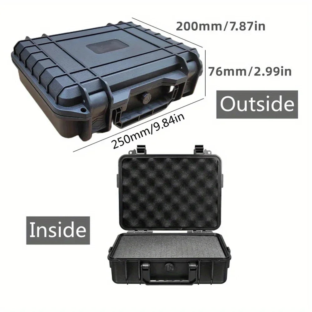 Hard Equipment Case with Pre-Cut Foam