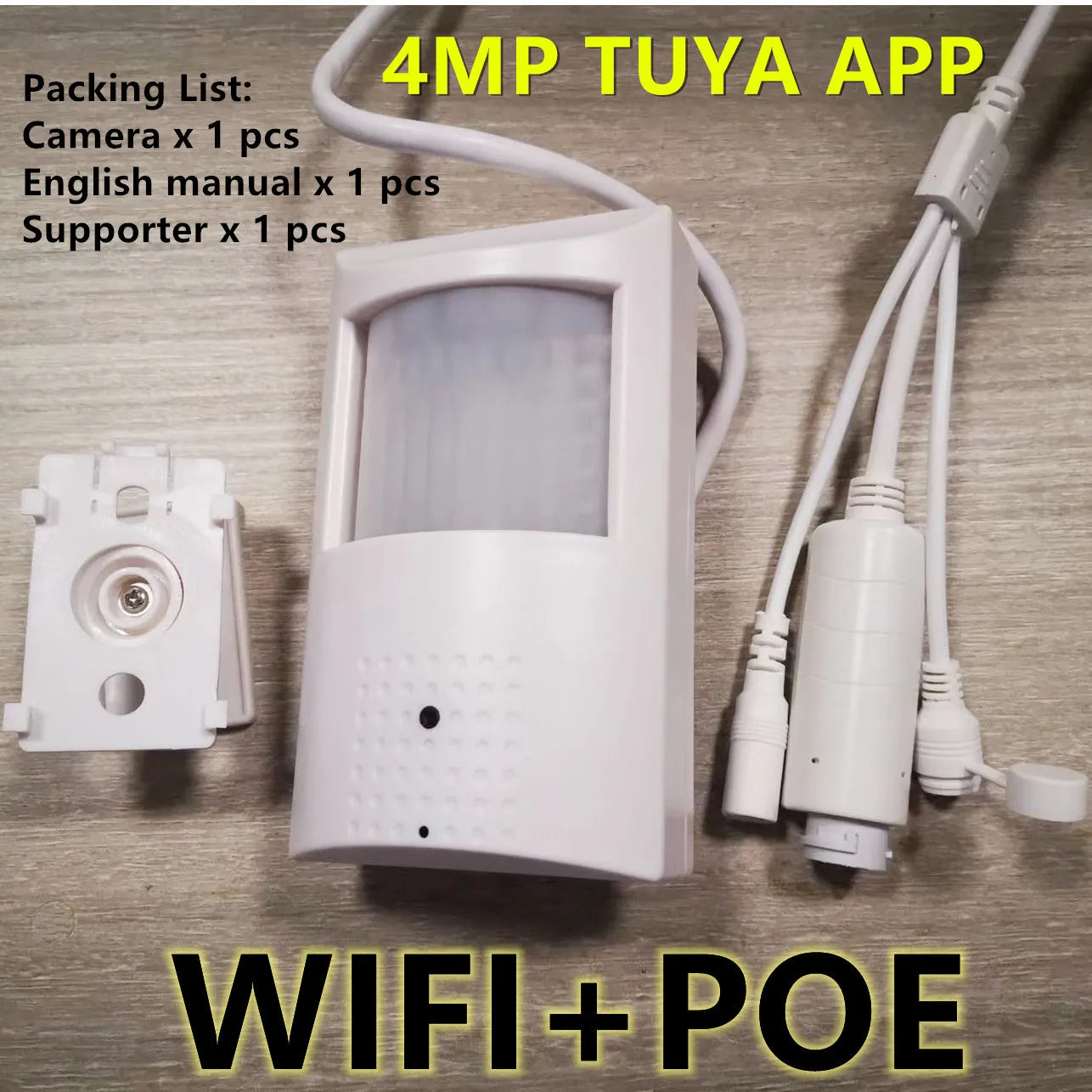 Tuya 6MP Mini WiFi Indoor Security Camera with Two-Way Audio