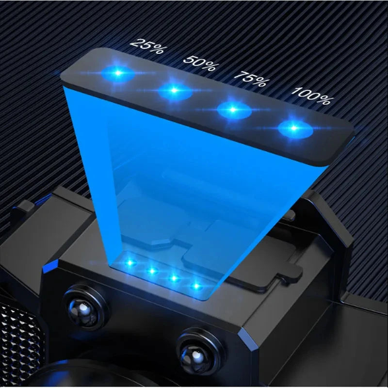 Lampe frontale rechargeable à LED avec lumière frontale et latérale