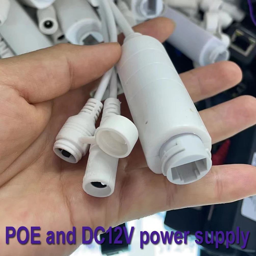 Tuya POE Mini WiFi Security Camera, 2MP/4MP, 2-Way Audio