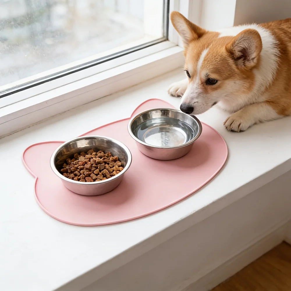 Foldable Silicone Pet Feeding Mat
