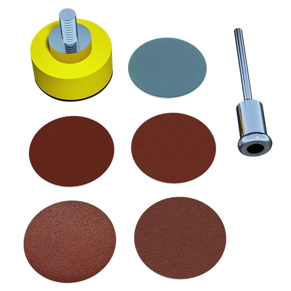 100-Piece 25 mm Sanding Disc Kit