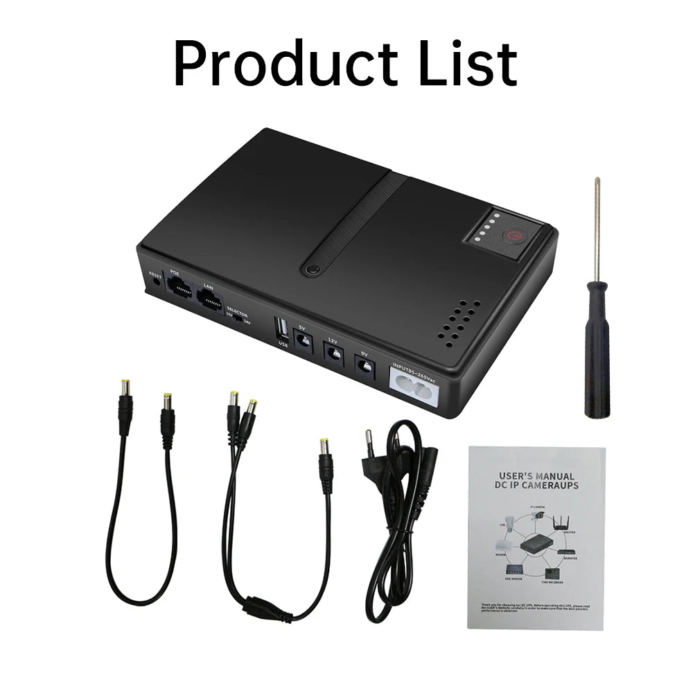 1018L Strømforsyning uden batteri (DC UPS uden batteri)
