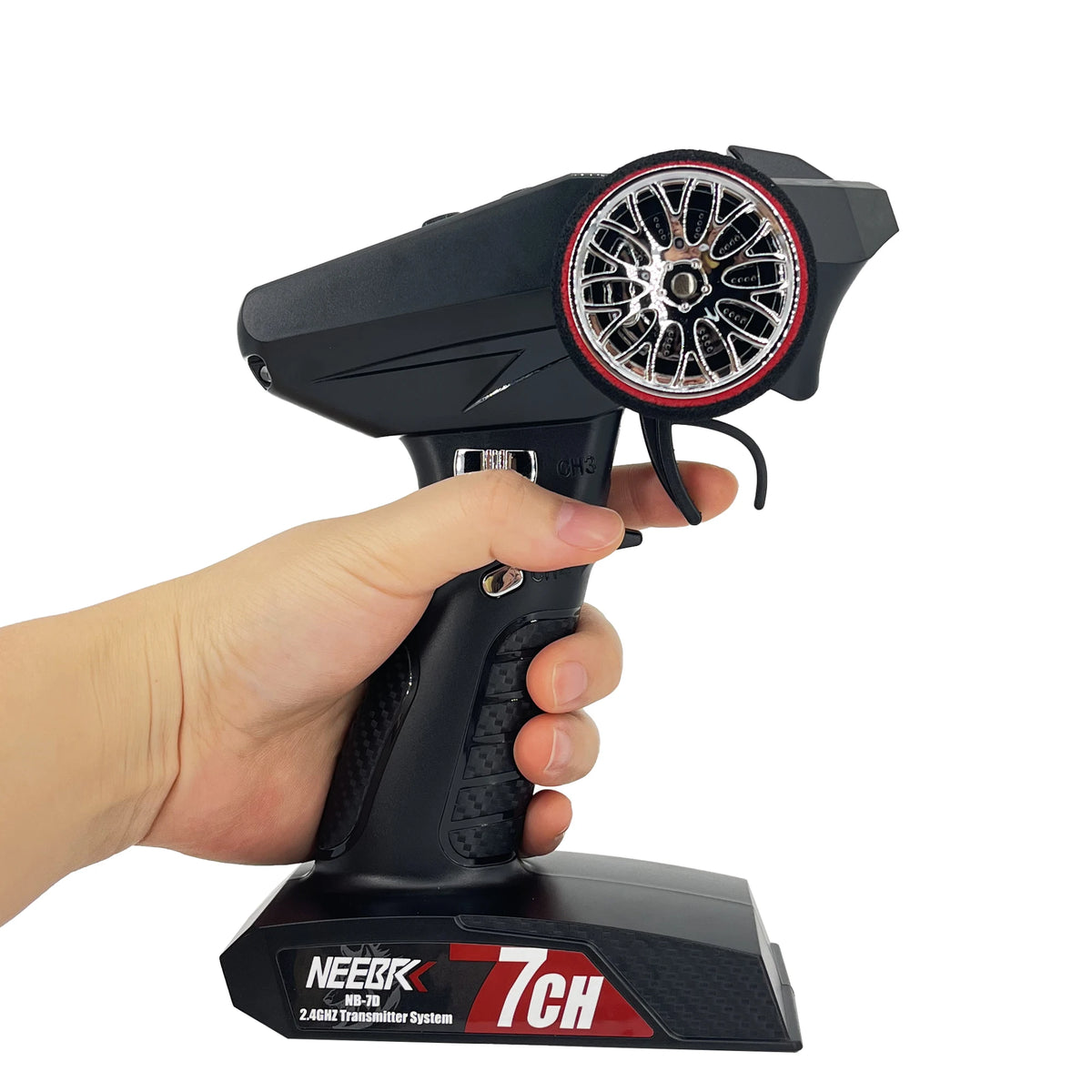 2.4GHz RC Car Radio System - 4 or 7 Channels