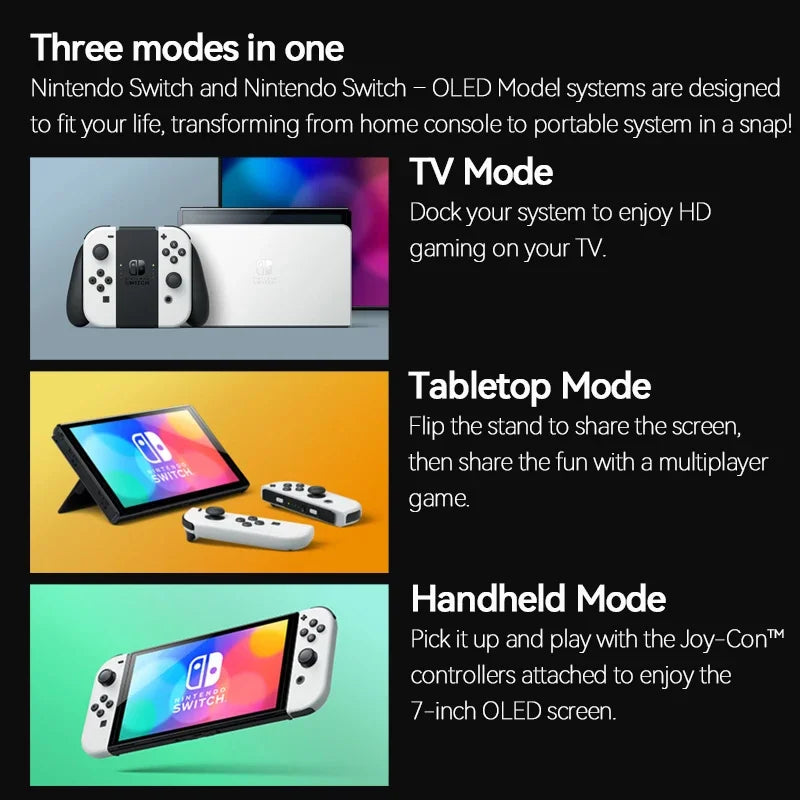 Nintendo Switch OLED Game Console 64GB Set