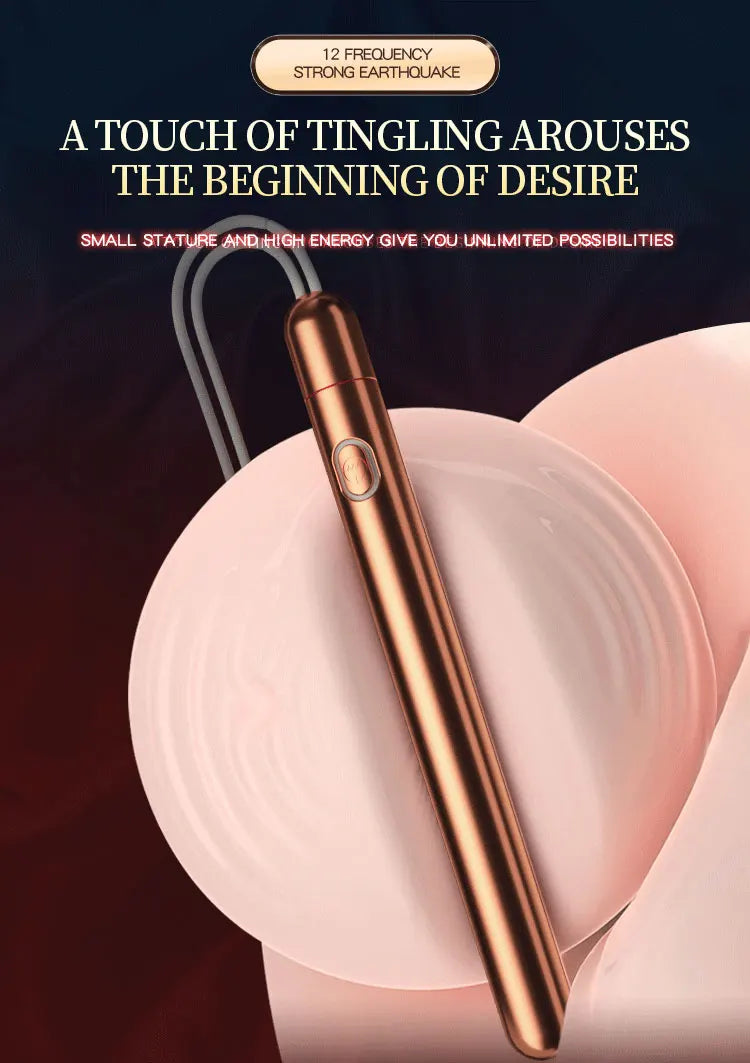 İnce Vibratör Paslanmaz Çelik Mini Uyarıcı
