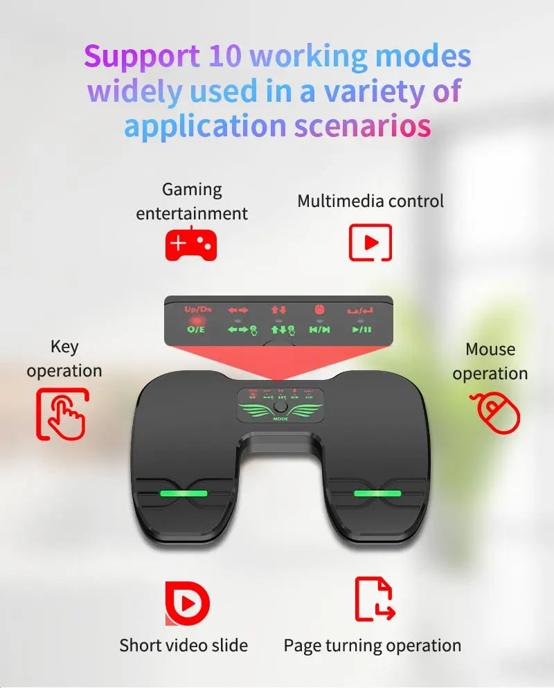 Pedală Bluetooth pentru întoarcerea paginii