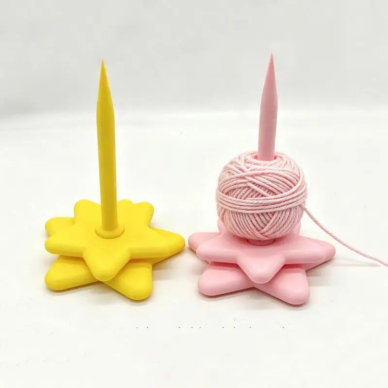 Porte-fil rotatif pour fil PLA, tricot et crochet