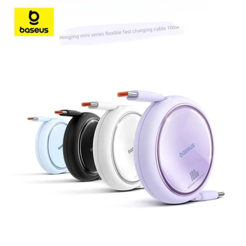 Baseus Free2Pull Retractable USB-C Cable, 100 W