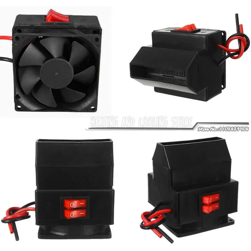12V/24V Car Heater 300W Portable Demister Fan