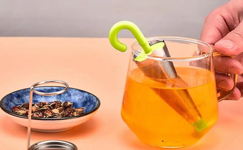 Umbrella-Shaped Loose-Leaf Tea Infuser