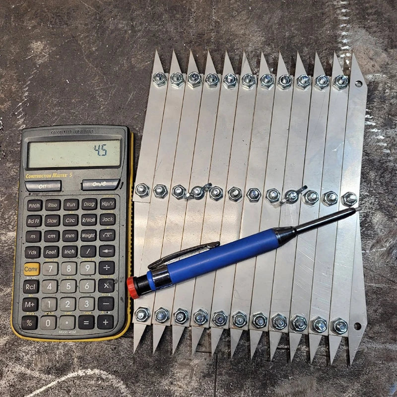12-Point Carbon Steel Equal-Spacing Divider