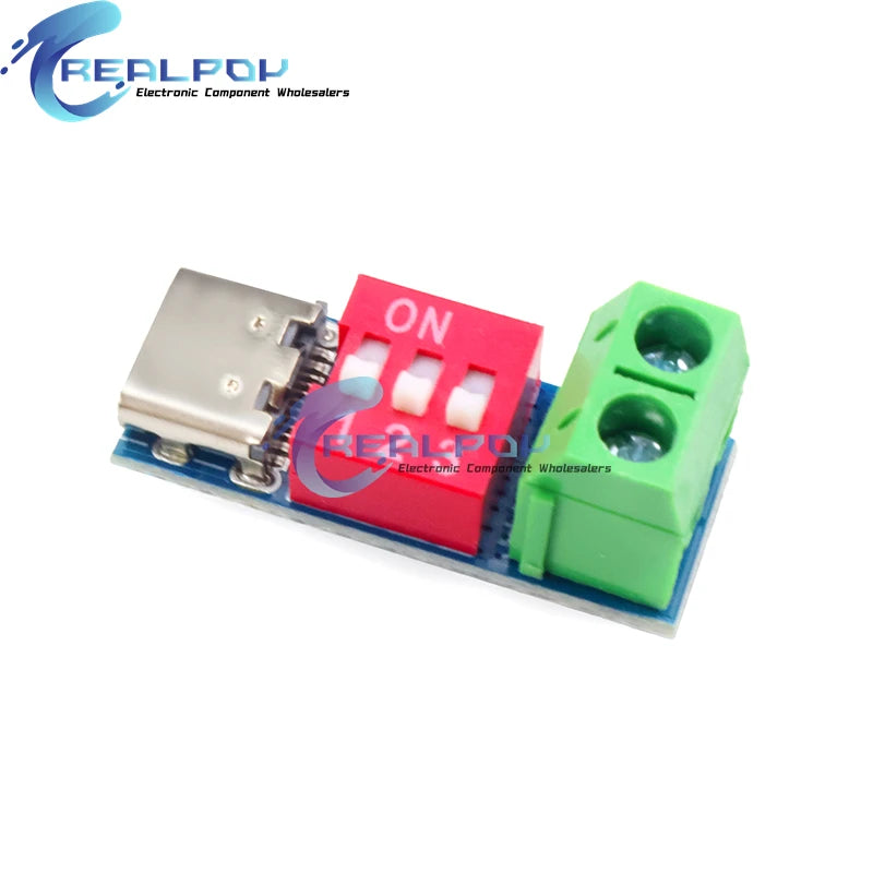 USB-C PD Trigger Module, Selectable 5–20 V
