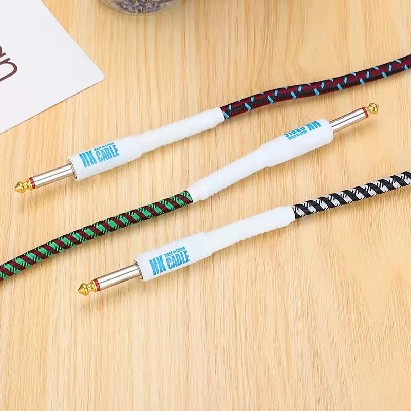 Cavo schermato per chitarra elettrica e basso, 3 m o 5 m