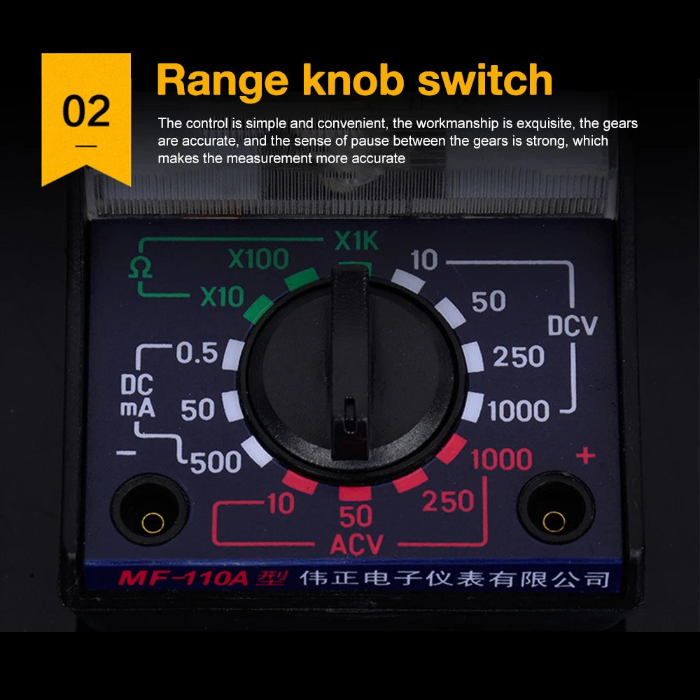 MF-110A Pocket Analog Multimeter