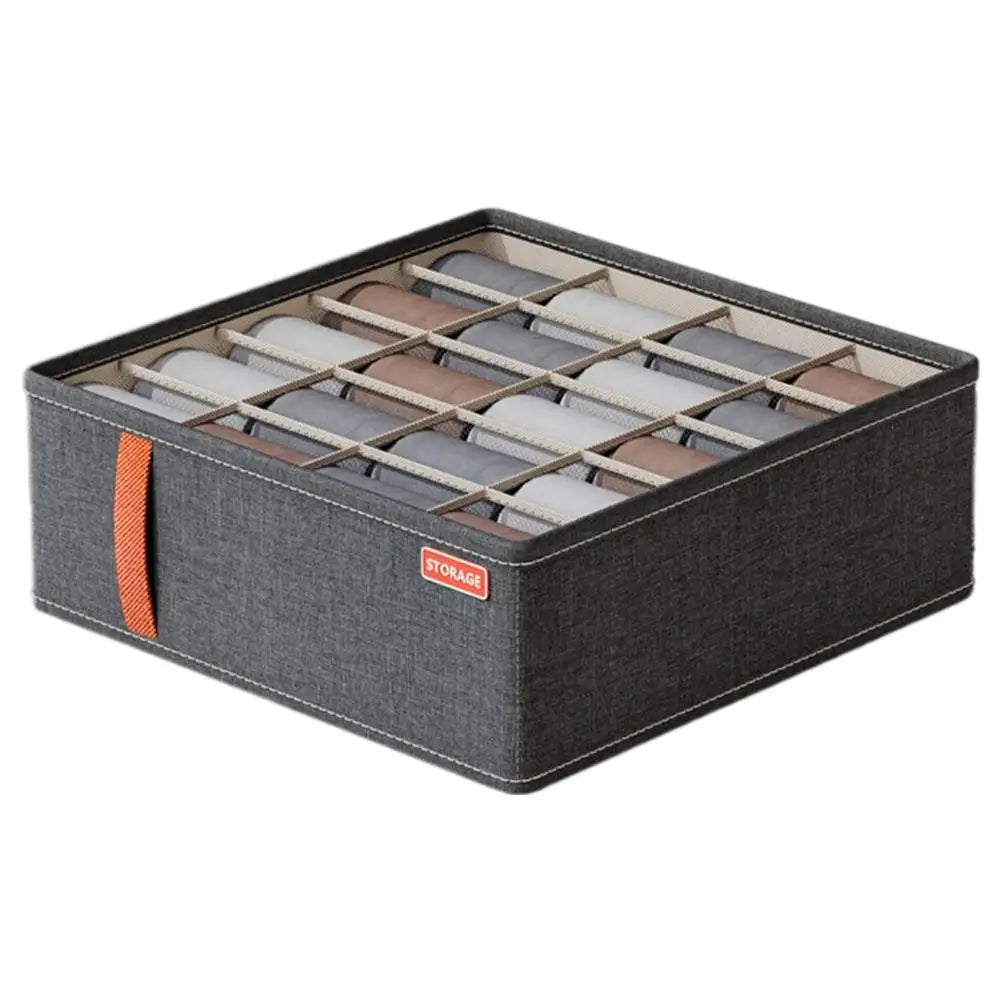 Underwear, Bra and Sock Organiser Box with 6, 7 or 20 Compartments