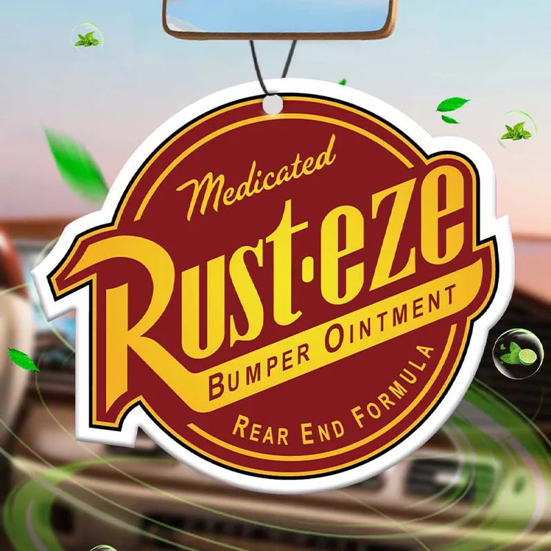 Rust eze, ambientador de coche, pendant perfume, suspensión del espejo retrovisor, fragancia de colonia