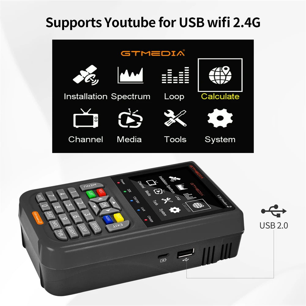 V8 Finder 2 Handheld Satellite Signal Meter