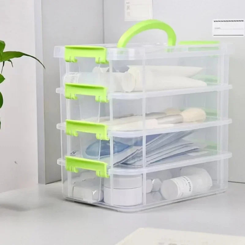 Úložný box so štyrmi priehradkami