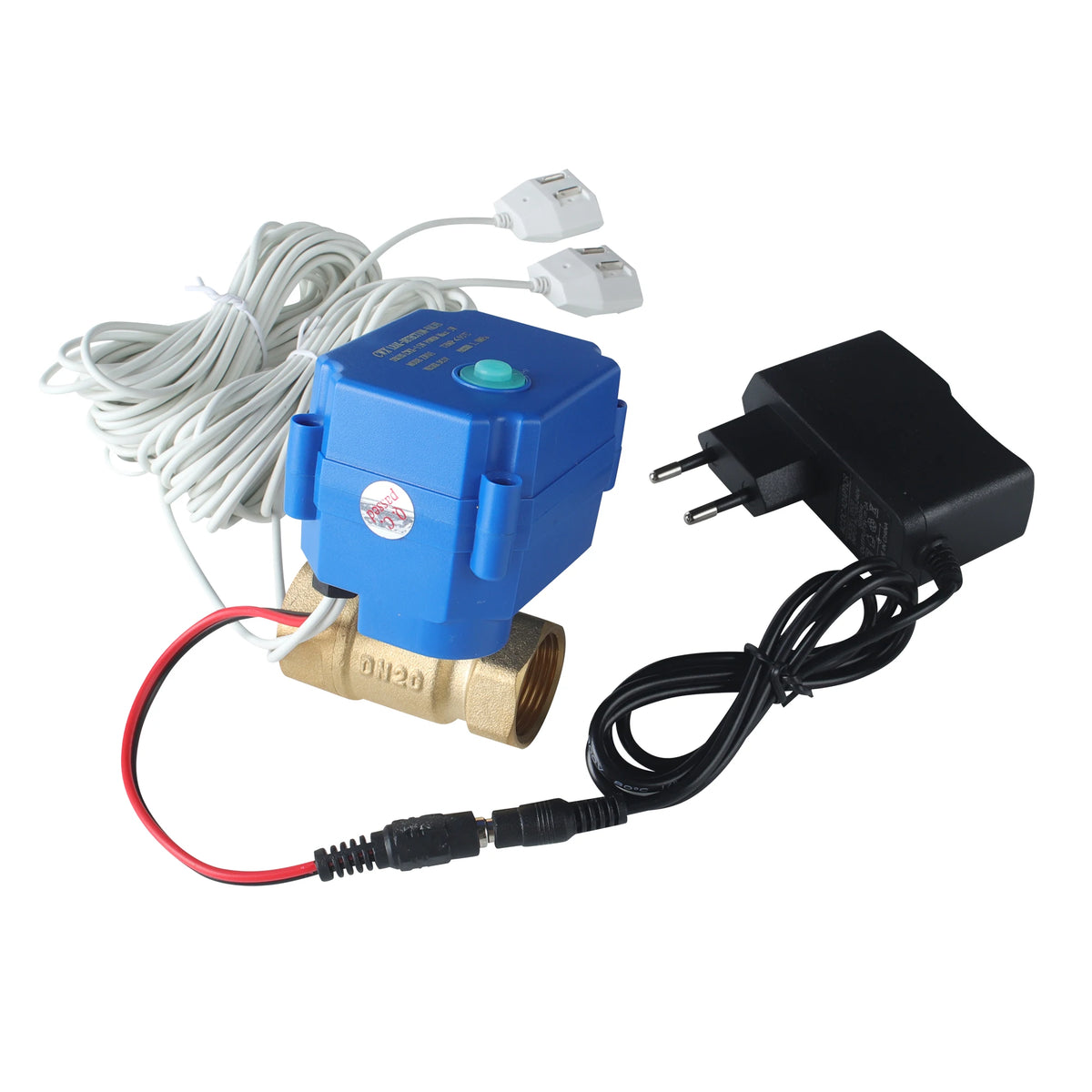 Water Leak Detector with Automatic Shut Off Valve
