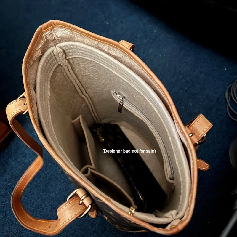 Filzeinsatz-Organizer für LV-Bucket-Bags, PM / GM