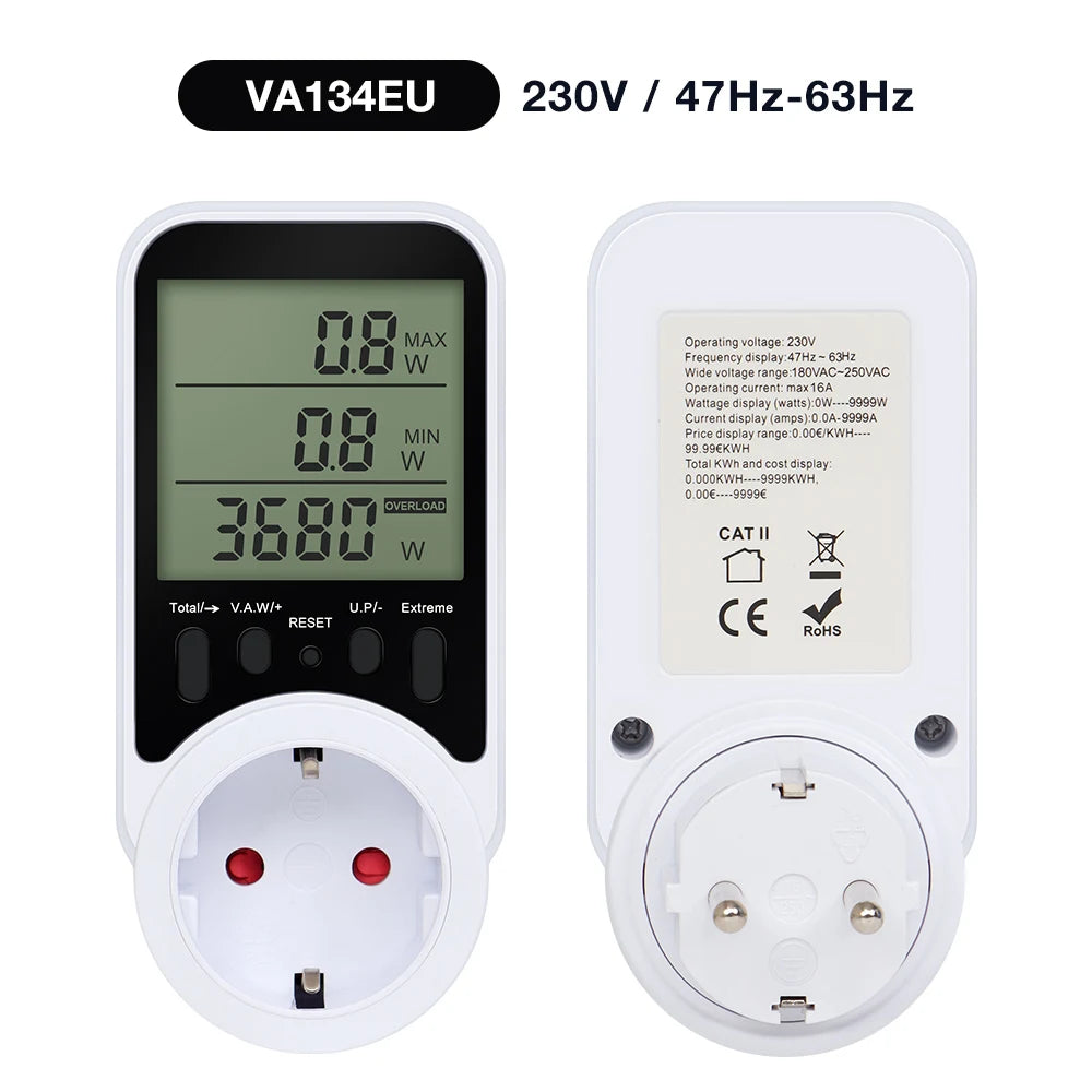 PMB06 Plug-In Electricity Usage Meter