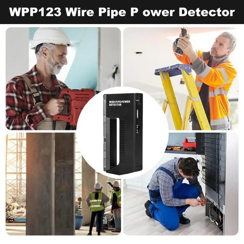Detetor de metal e fios para parede WPP123