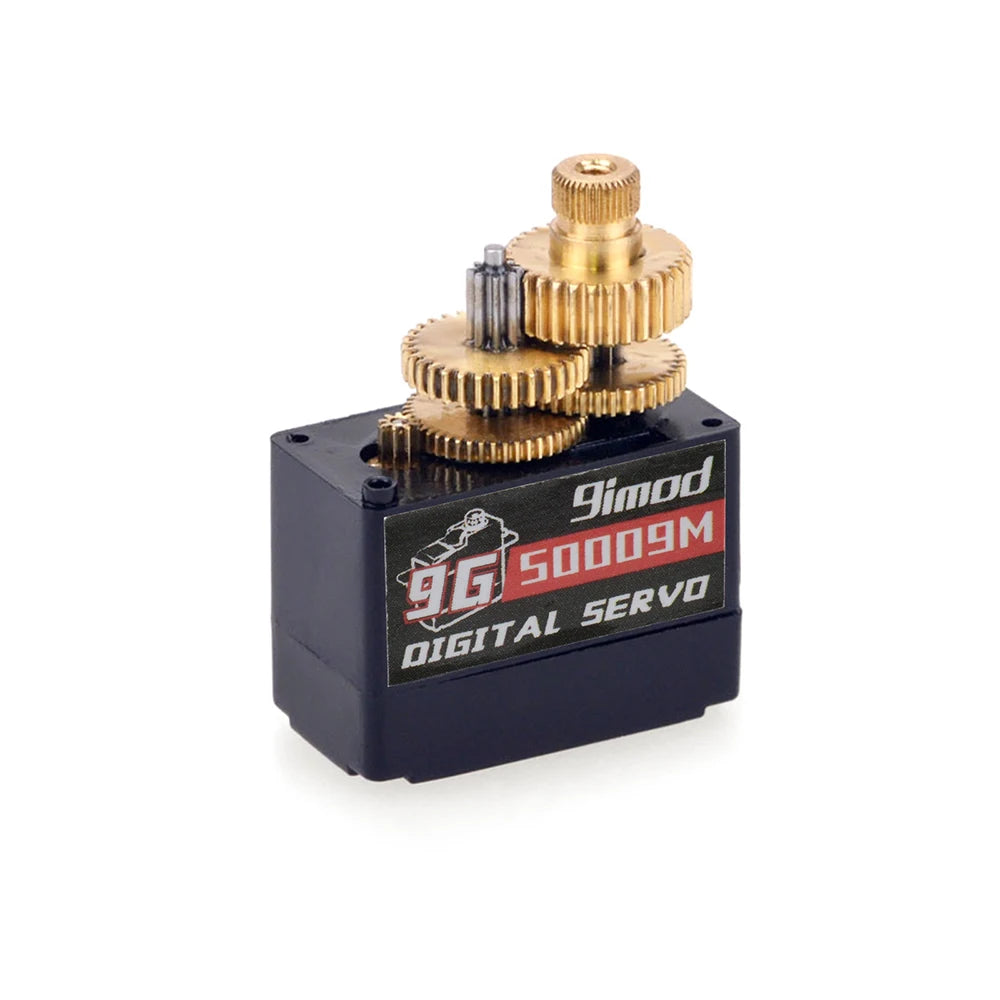 9imod Servo 9g 17g Digital Servo Motor High Speed Steering RC Servo Metal Gear Servo for 1/16 1/18 1/24 RC Car Boat Helicopter