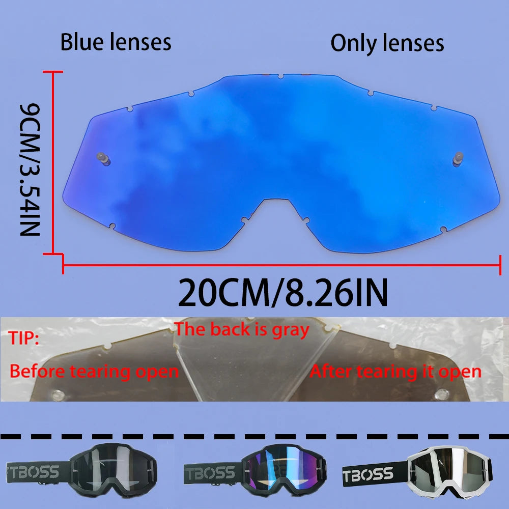Motorcycle Goggles Dustproof Racing Glasses for Men & Women