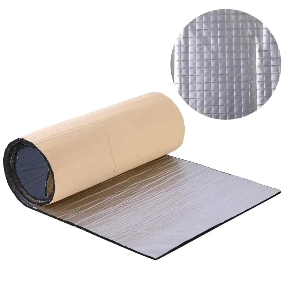 Manta de Isolamento Acústico e Térmico 5/10MM, Isolamento Sonoro para Carro, Isolamento para Capot, Acessórios para Interior de Automóveis