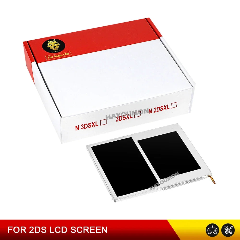 1PCS Original NEW Top Bottom LCD Display Screen For 2DS Replacement LCD Screen Accessories Dropshipping