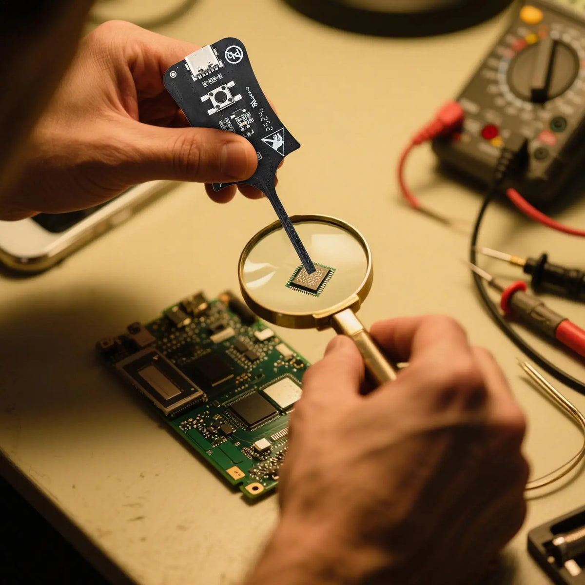 Circuit Board Inductor Test Tool