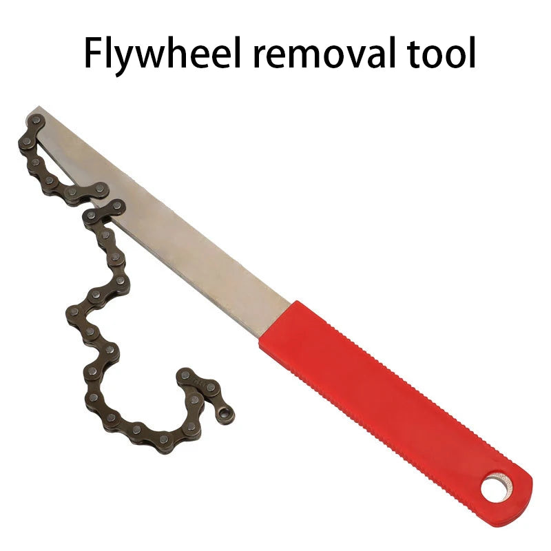 Bicycle Cassette Chain Whip and Lockring Tool