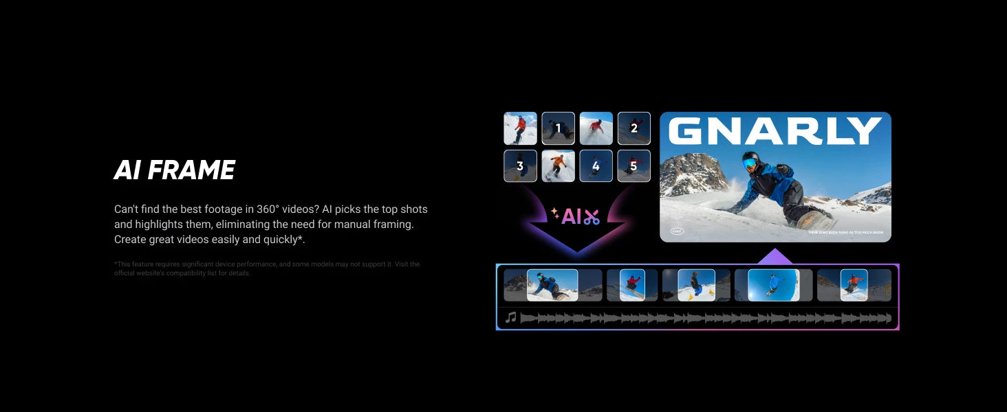 Insta360 X5 Camera 8K Waterproof 360° Action Cam