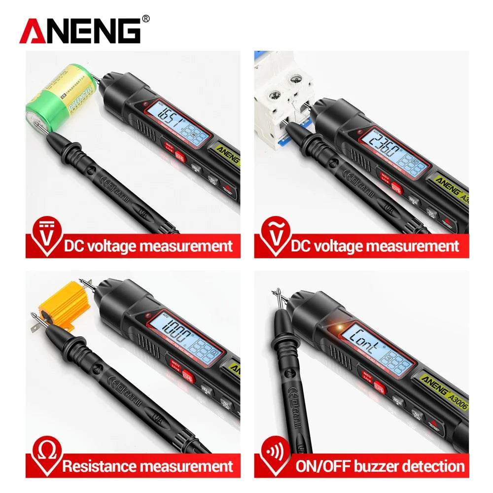 ANENG A3006 stiftförmiges Digitalmultimeter, 4000 Counts