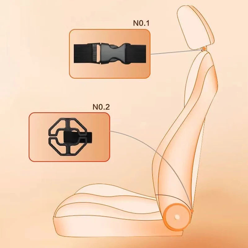 SEAMETAL Heating Car Seat Cushion DC 12V Quick Heating Car Seat Heater Winter Thermal Plush Seat Cushion Universal for Sedan/Suv