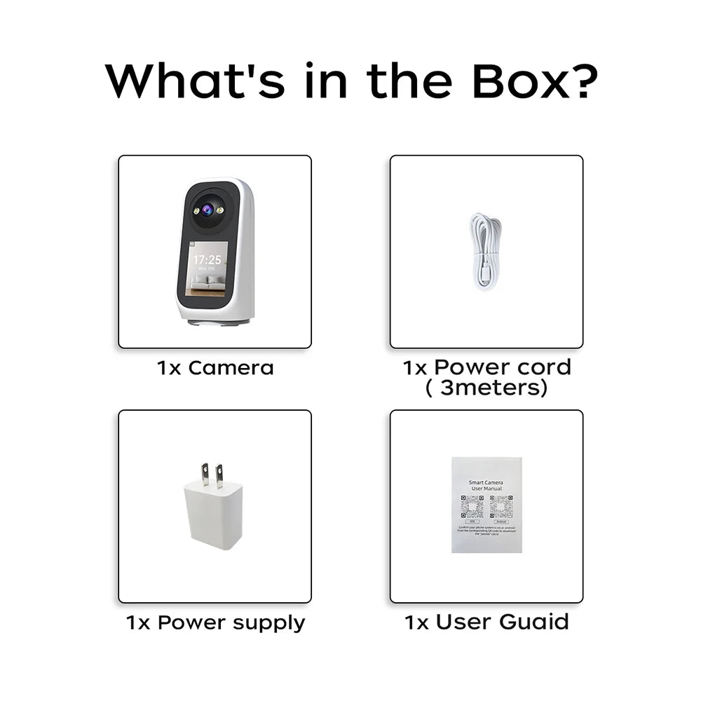 2K 3MP PTZ Baby monitor s video pozivom i AI praćenjem