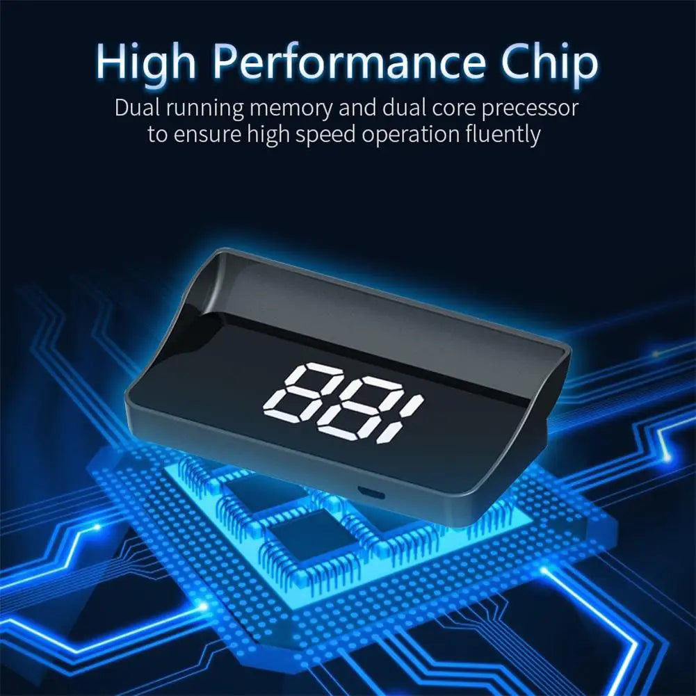 Display per auto M2 a proiezione sul parabrezza con sistema satellitare doppio GPS e Beidou