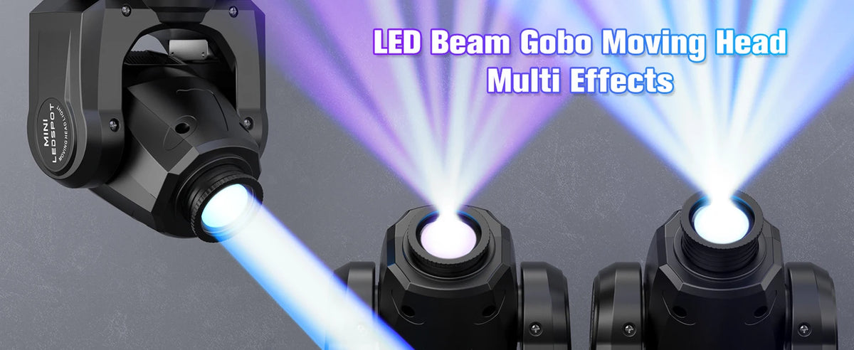 Luce Moving Head a LED da 120W con Telefono e DMX512