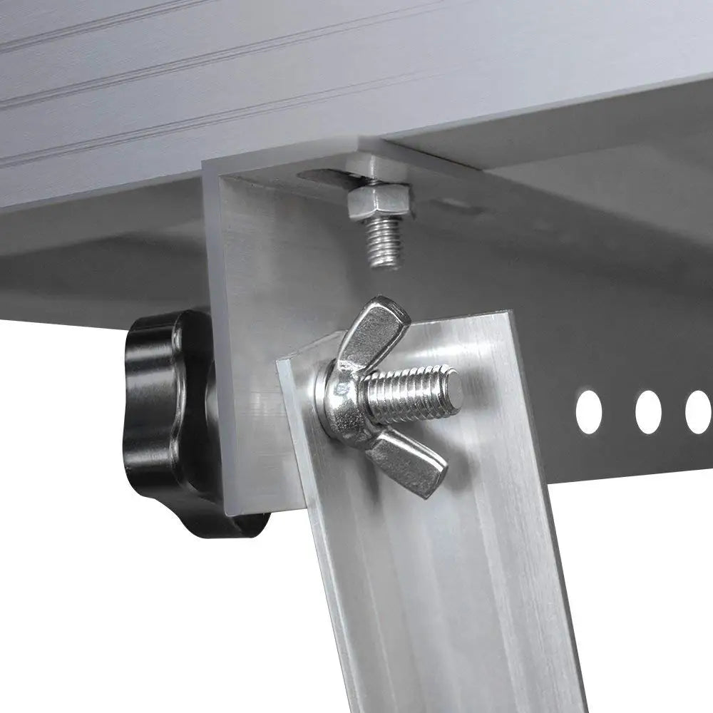 Adjustable Solar Panel Mount Brackets with Foldable Tilt Legs