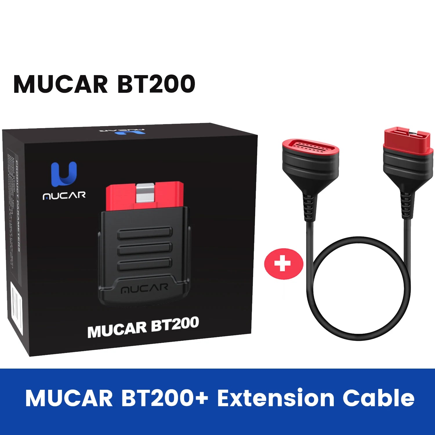 MUCAR BT200/BT200 Pro OBD2 Diagnostic Scanner for All Cars