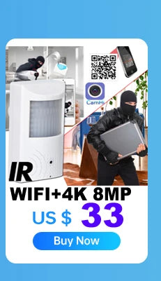 5MP Door Peephole Camera with Motion Detection