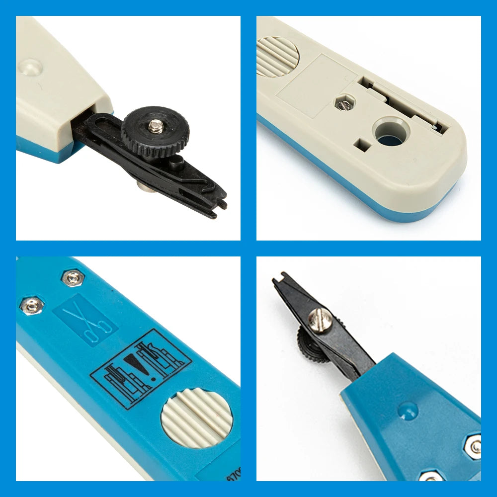Adjustable Impact Punch-Down Tool for 66/110 Blades