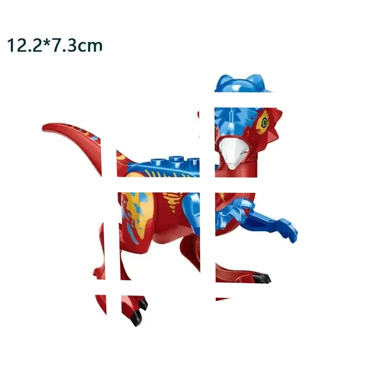 Large Dinosaur Building Blocks Toy Set