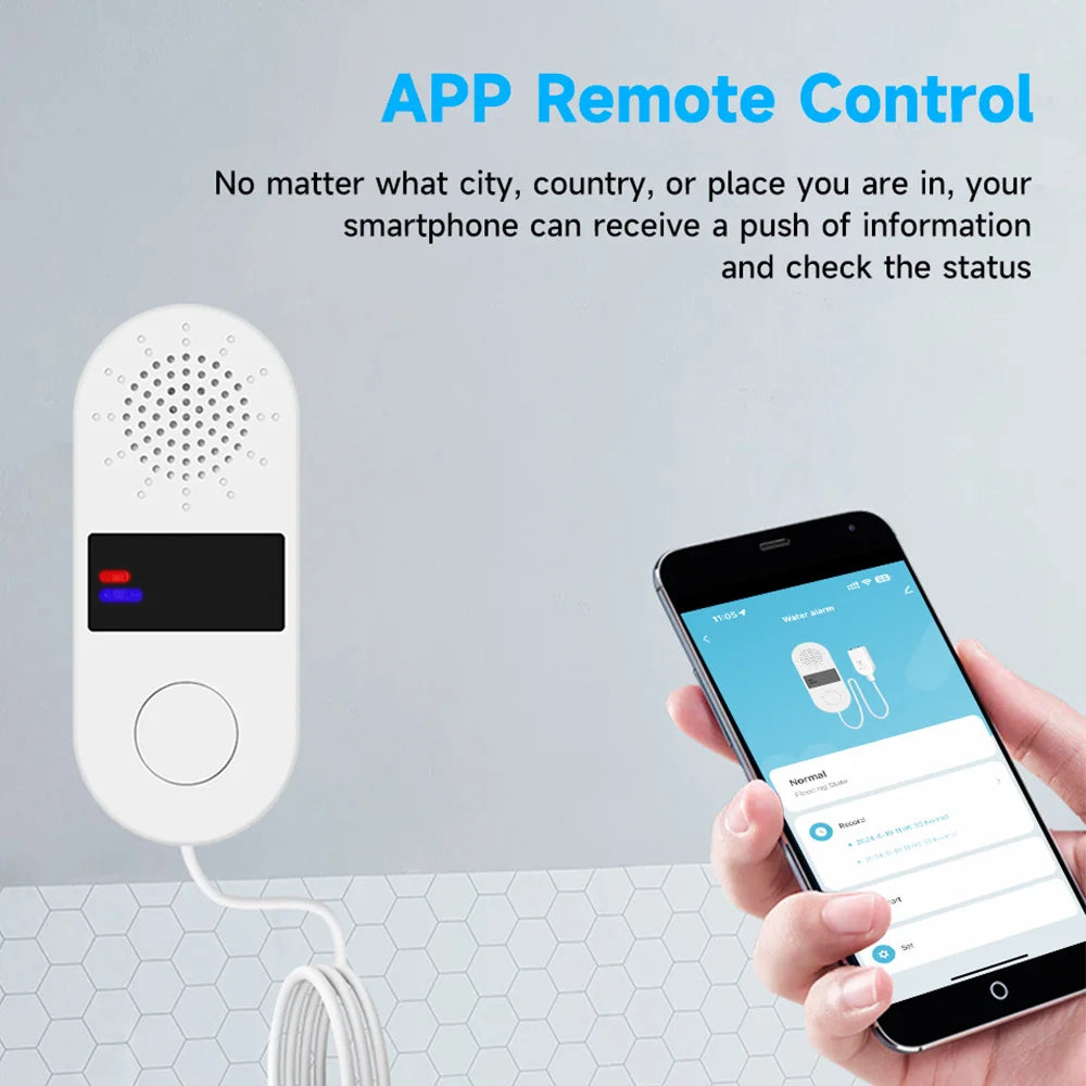Smart Water Leak Alarm - Wi-Fi or Zigbee