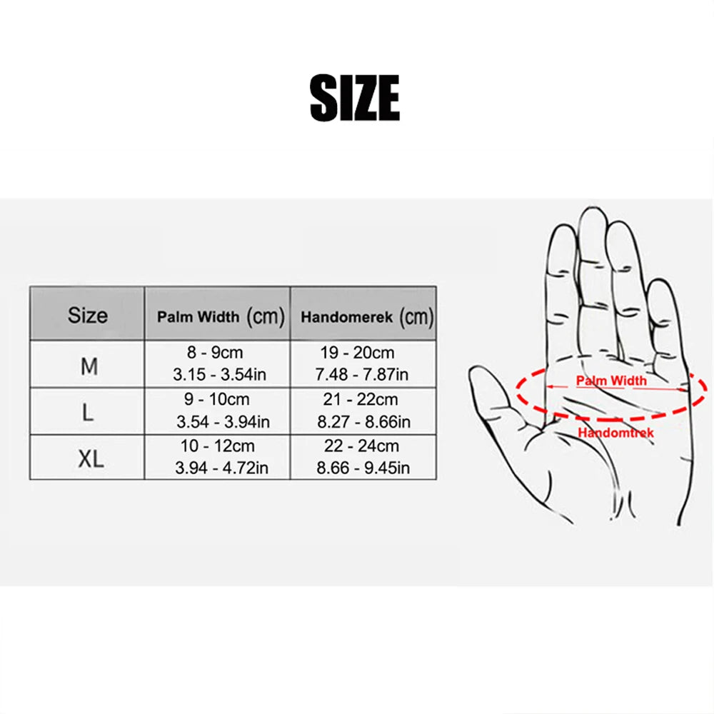 Winter Warm Touch Screen Gloves Outdoor Windproof Waterproof Cold-proof Gloves Men Driving Cycling Fishing Ski Gloves 