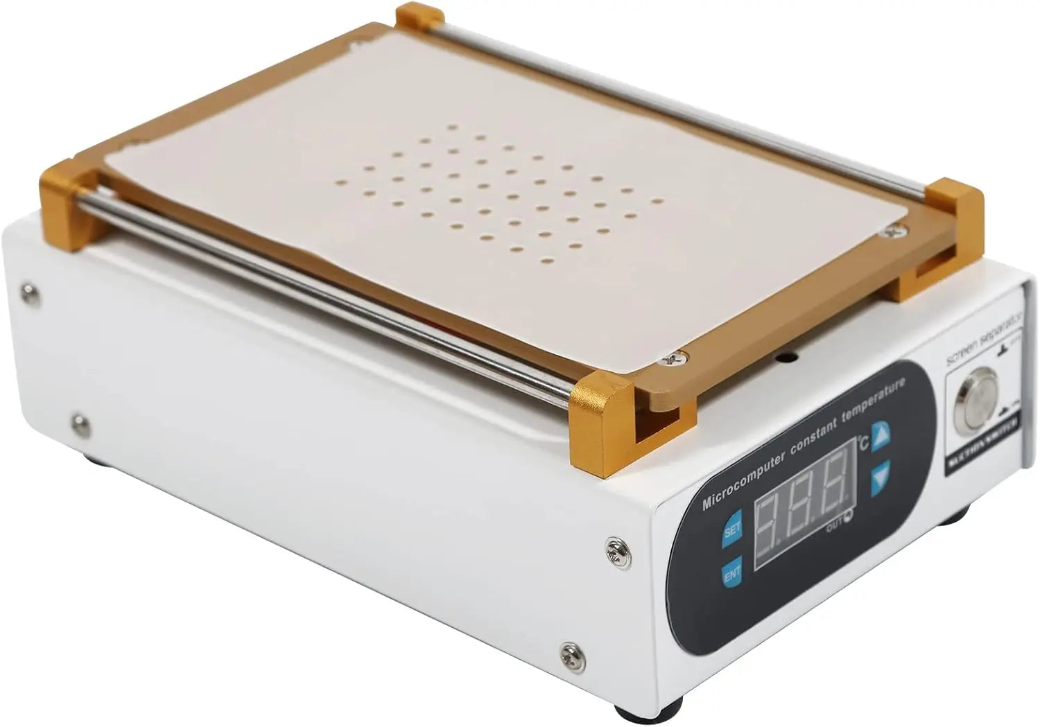 7 Inch LCD Screen Separator Machine, Touch Screen Removal, Built-in Vacuum Pump Phone Heating Plate Glass Removal Repair Device