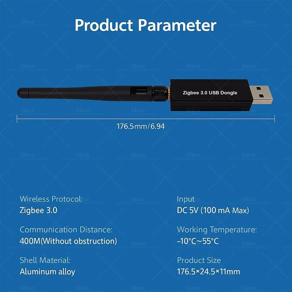 CC2652P1 Zigbee 3.0 USB Coordinator with Antenna