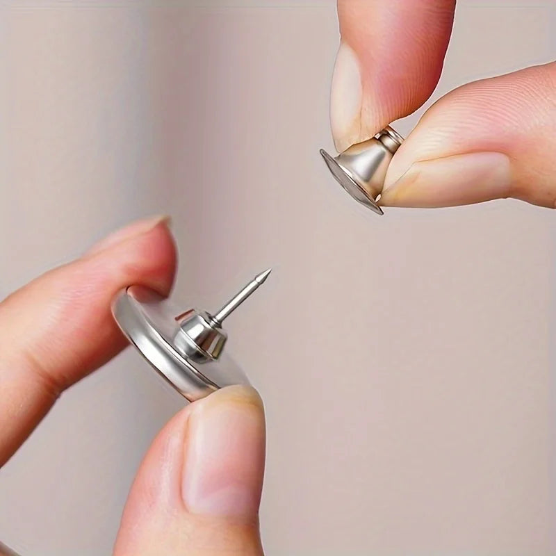 Modern metal magnetic hook, suitable for curtains - easy to install wall mounted magnetic buckle 